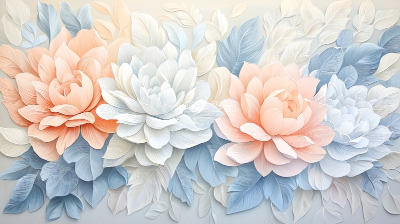 高清大图下载【趣麦麦图】淡雅花卉高清图片