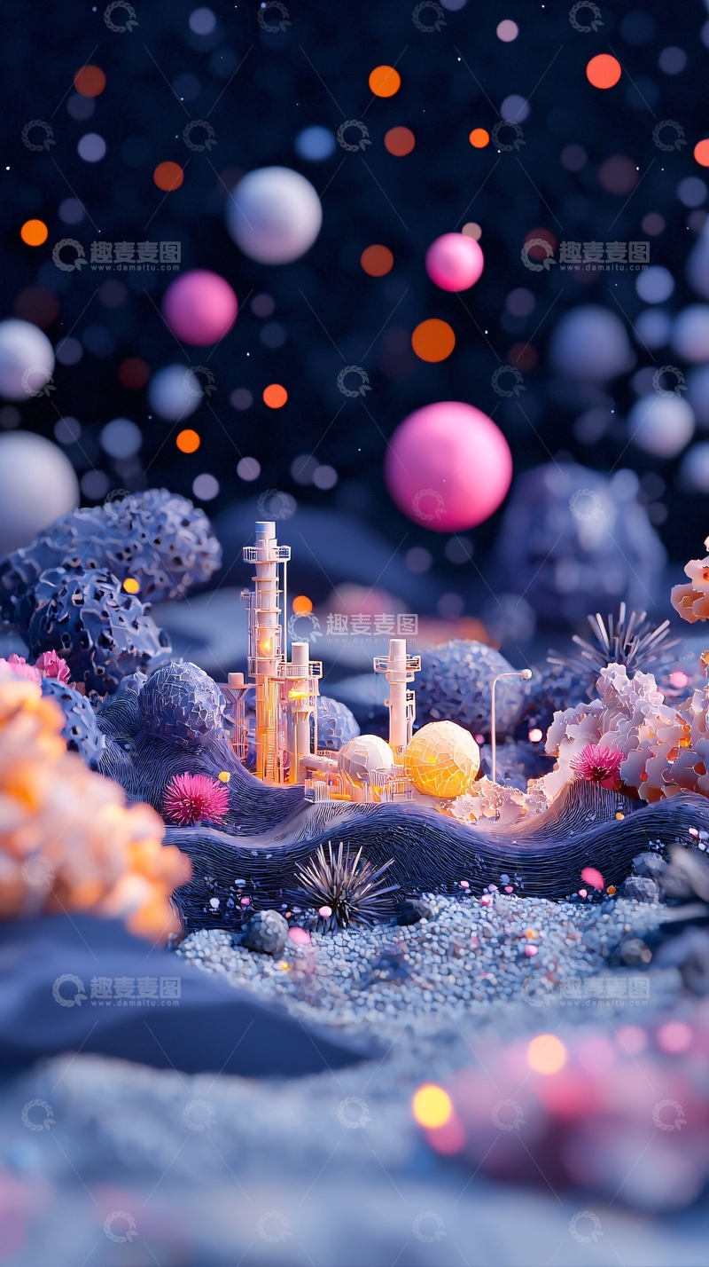 高清大图下载【趣麦麦图】梦幻场景高清图片