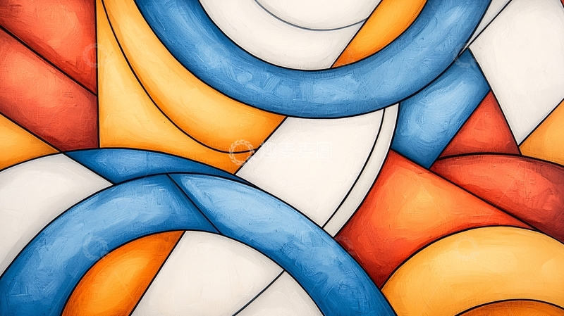 高清大图下载【趣麦麦图】抽象几何图形