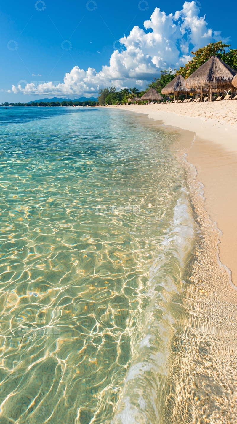 高清大图下载【趣麦麦图】热带海滩阳光