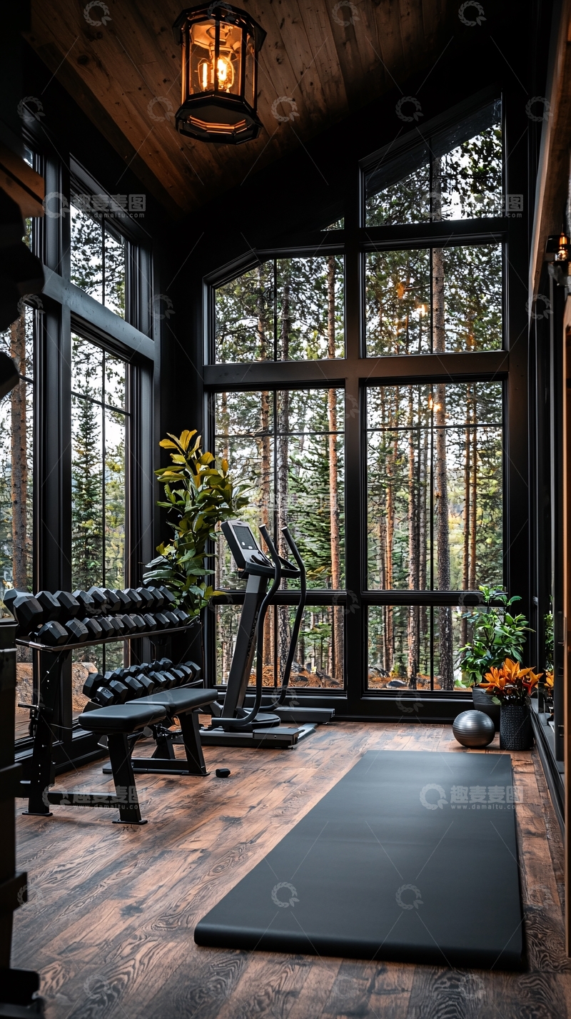 高清大图下载【趣麦麦图】室内健身房高清图片