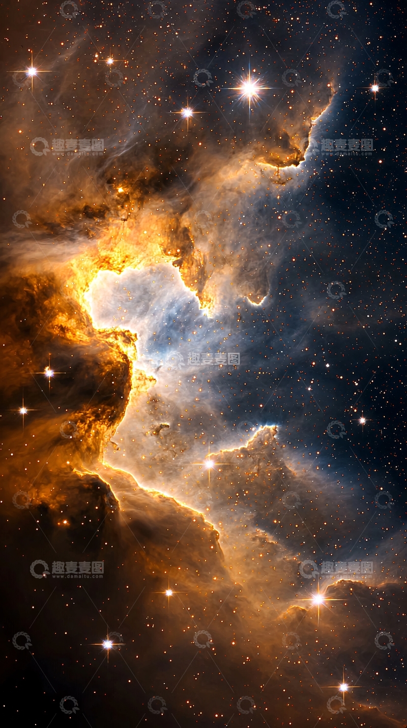 高清大图下载【趣麦麦图】璀璨星云的宇宙奇观
