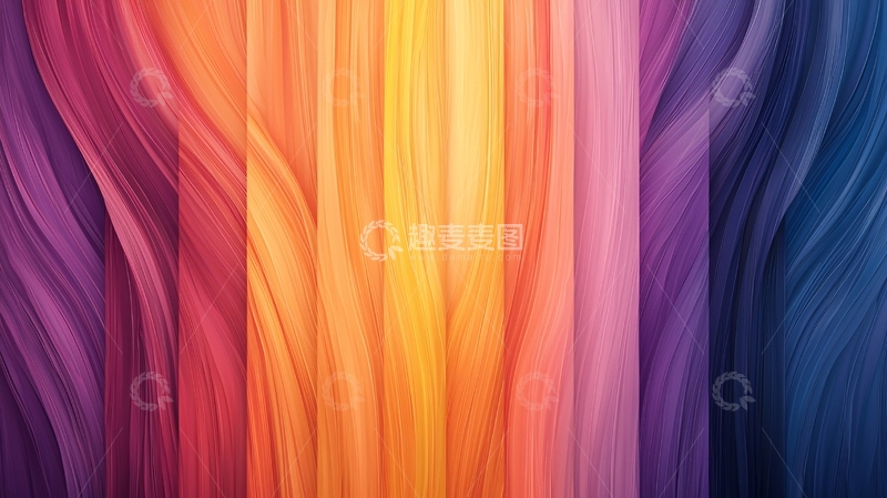 高清大图下载【趣麦麦图】渐变色条纹背景