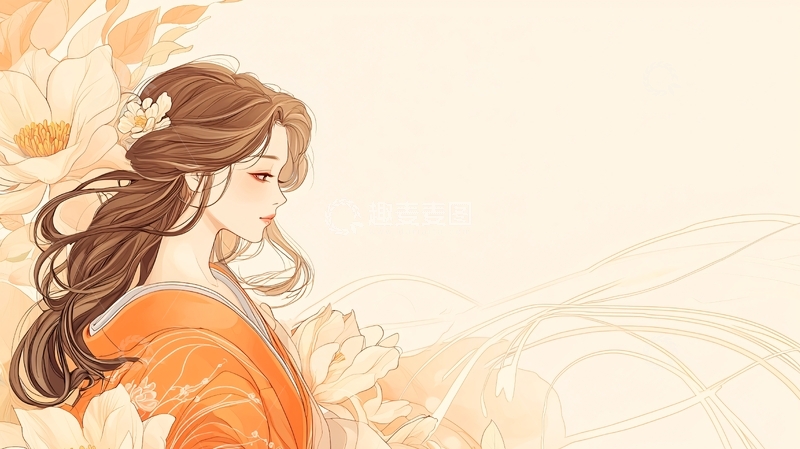 高清大图下载【趣麦麦图】古典美女高清图片