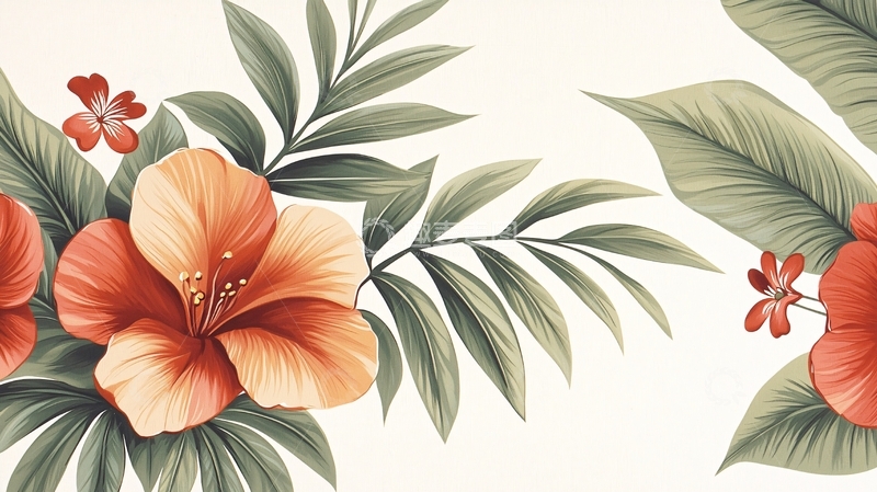 高清大图下载【趣麦麦图】花卉图案高清图片