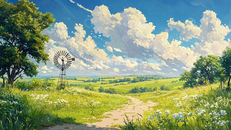 高清大图下载【趣麦麦图】田园风光高清图片