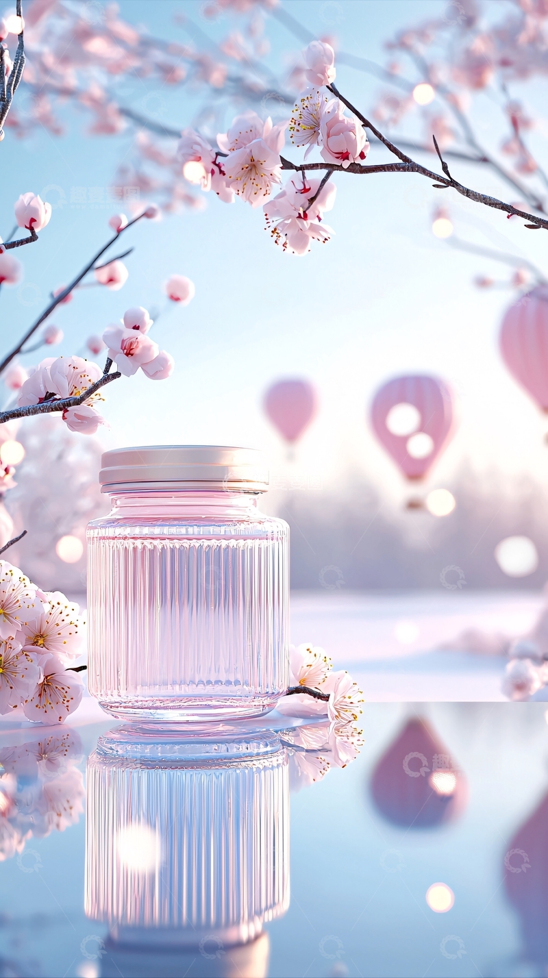 高清大图下载【趣麦麦图】粉色樱花高清图片