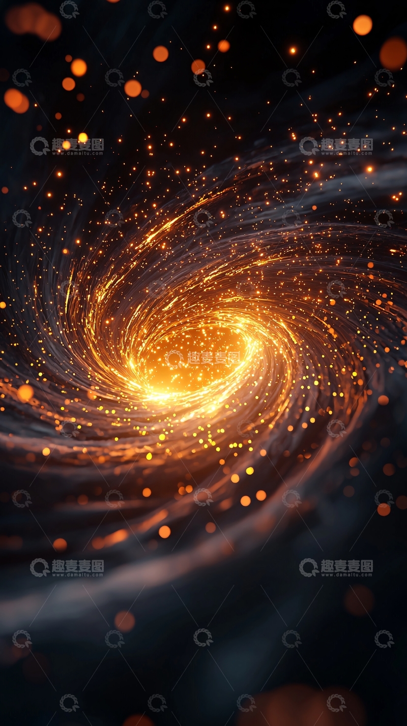 高清大图下载【趣麦麦图】璀璨的星云漩涡