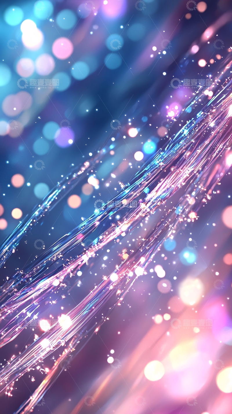 高清大图下载【趣麦麦图】梦幻光晕背景2