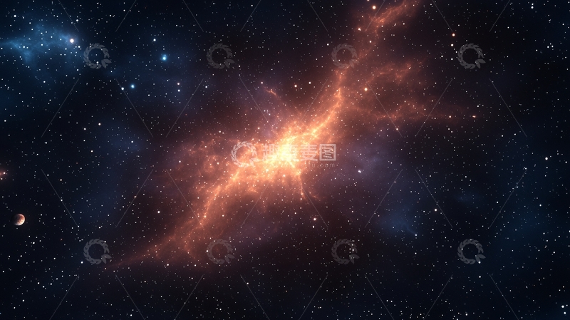 高清大图下载【趣麦麦图】壮丽的宇宙星云景象