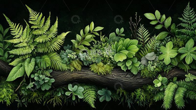 高清大图下载【趣麦麦图】茂密绿植高清图片