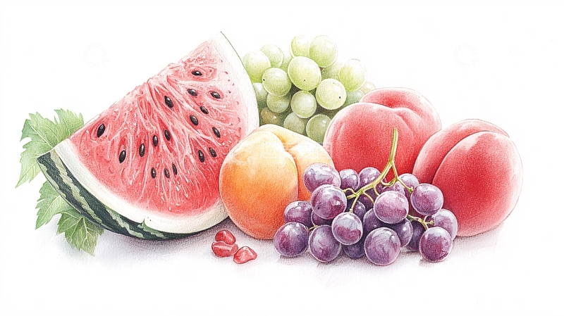 高清大图下载【趣麦麦图】水果拼盘高清图片