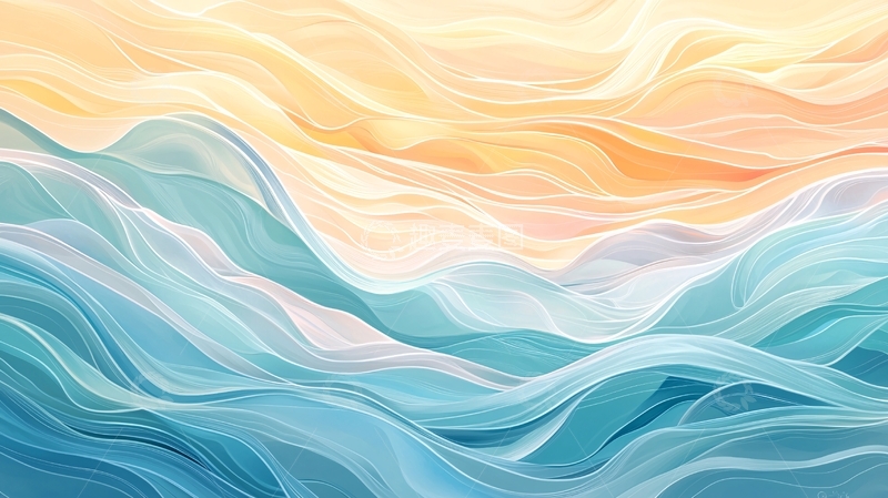高清大图下载【趣麦麦图】抽象水波纹高清图片