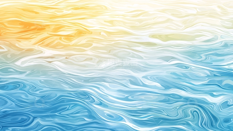 高清大图下载【趣麦麦图】浅蓝色波光粼粼的水面