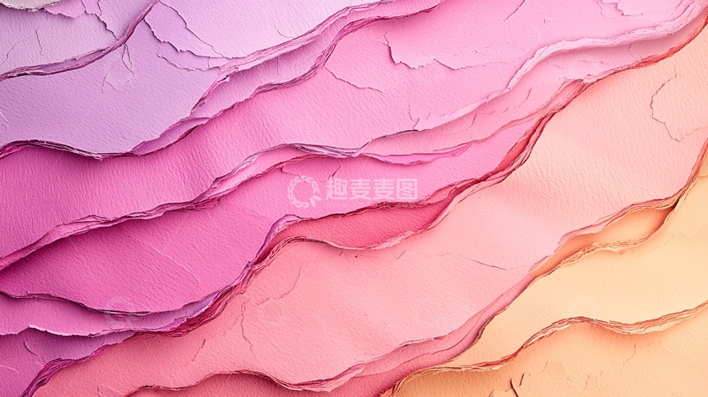 高清大图下载【趣麦麦图】水彩晕染的粉紫渐变纹理