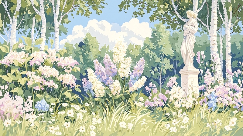 高清大图下载【趣麦麦图】梦幻花园风景