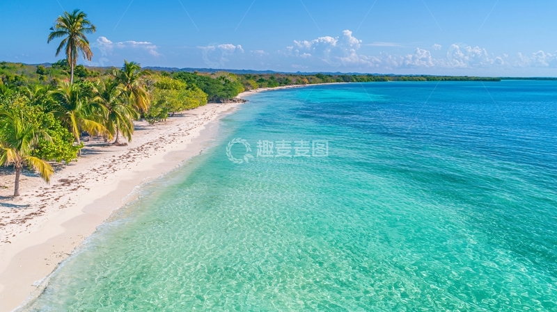 高清大图下载【趣麦麦图】热带海滩高清图片