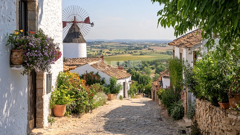 高清大图下载【趣麦麦图】欧洲乡村风景如画