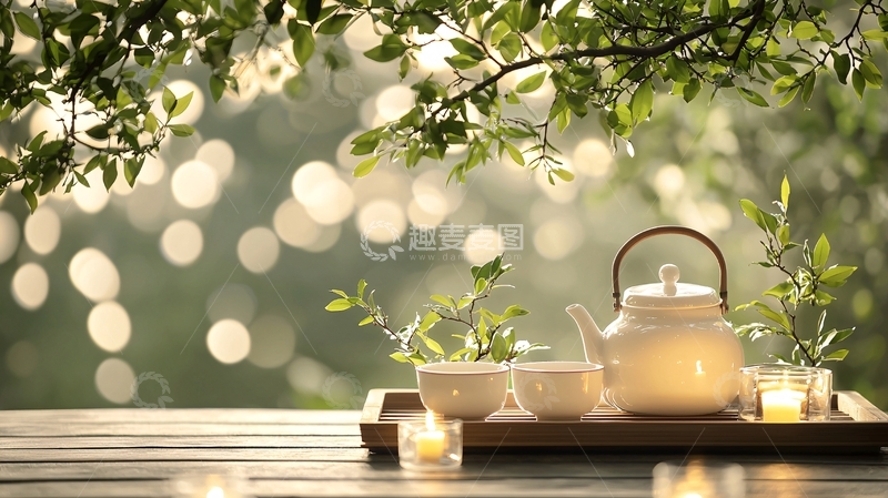 高清大图下载【趣麦麦图】清新茶具高清图片