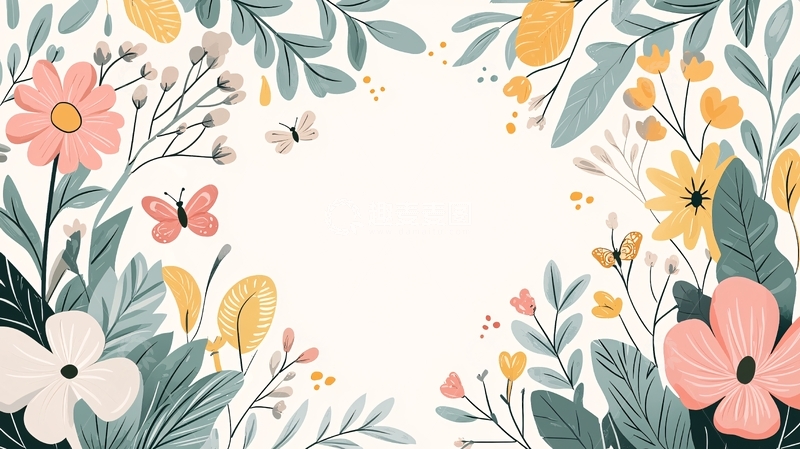 高清大图下载【趣麦麦图】精美花卉植物背景图