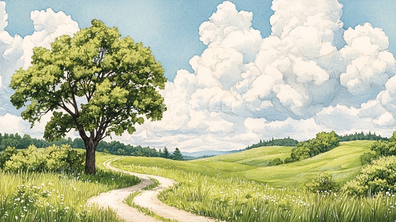 高清大图下载【趣麦麦图】田园风光高清图片