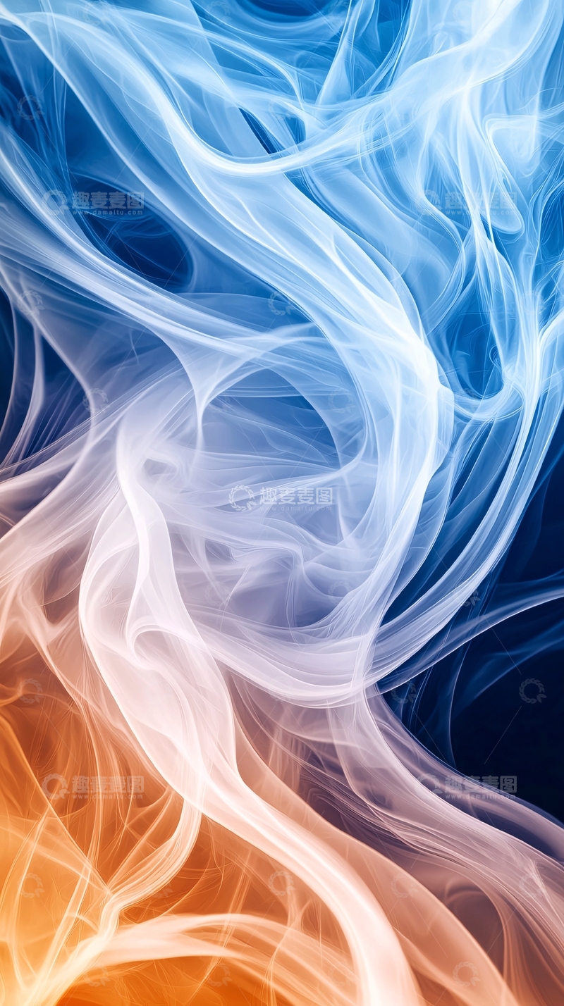高清大图下载【趣麦麦图】抽象烟雾背景