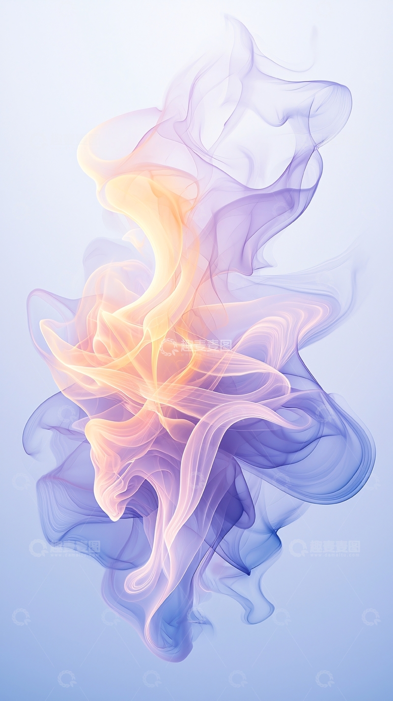 高清大图下载【趣麦麦图】彩色烟雾高清图片