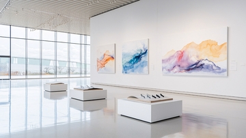 艺术画廊展览空间