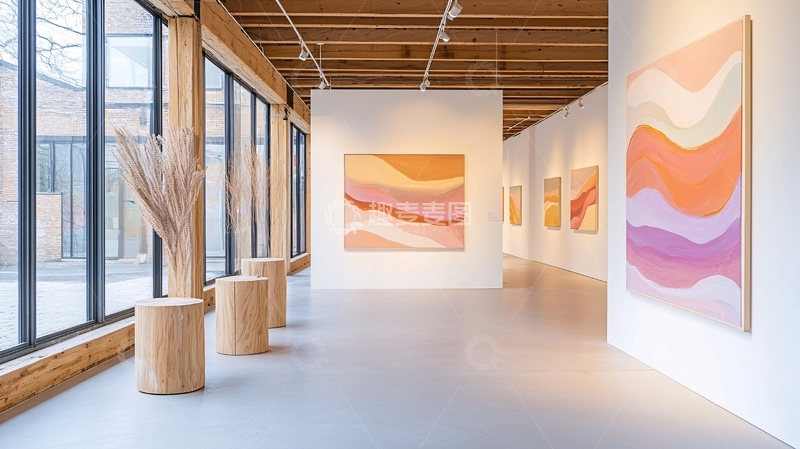 高清大图下载【趣麦麦图】艺术画廊展览空间
