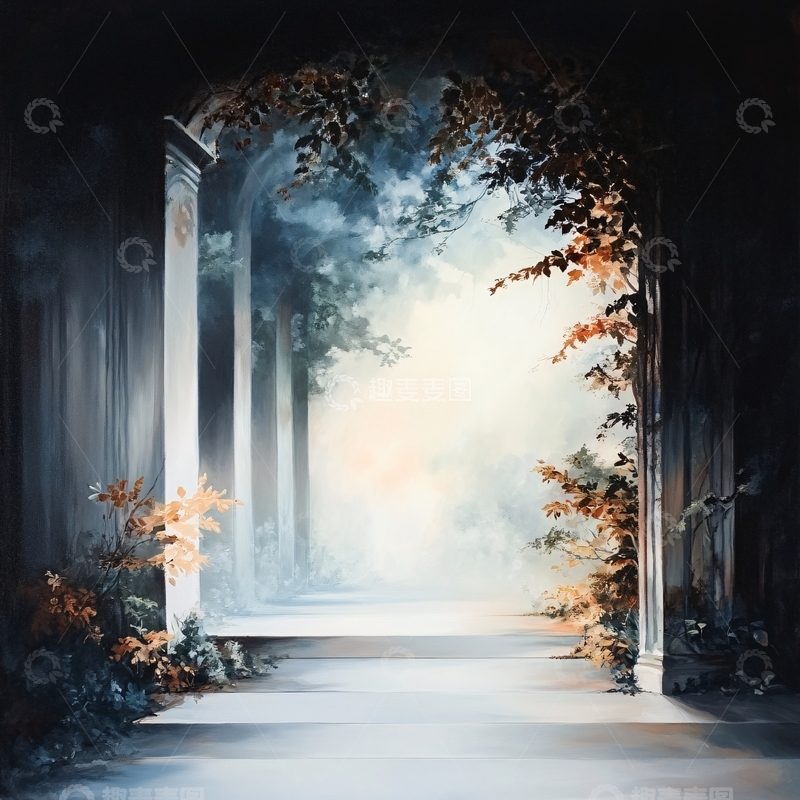 高清大图下载【趣麦麦图】梦幻森林入口