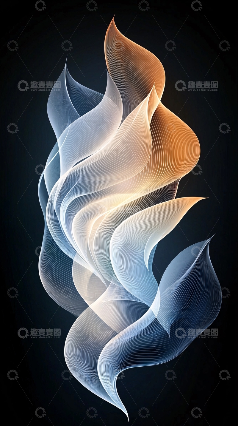 高清大图下载【趣麦麦图】抽象烟雾高清图片