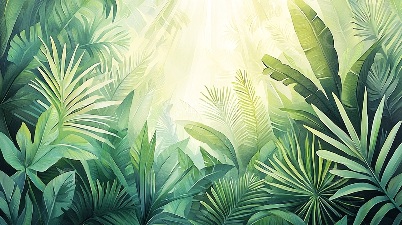 高清大图下载【趣麦麦图】热带雨林高清图片