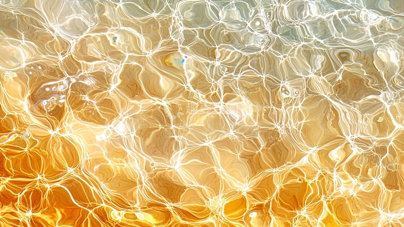 高清大图下载【趣麦麦图】阳光照耀下的水面波光粼粼