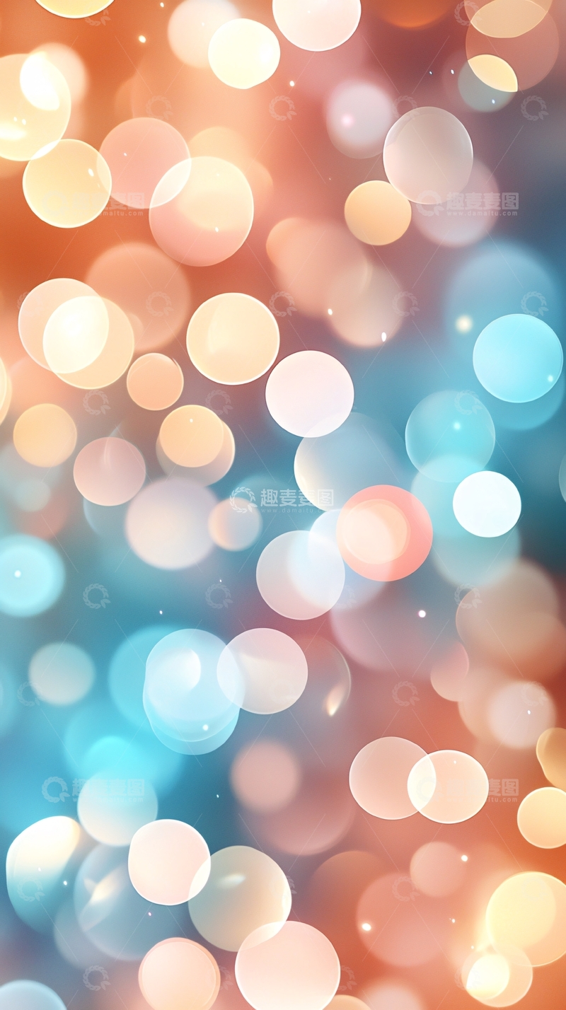 高清大图下载【趣麦麦图】光斑背景高清图片