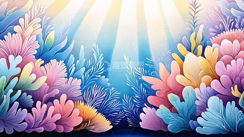 高清大图下载【趣麦麦图】梦幻海底世界