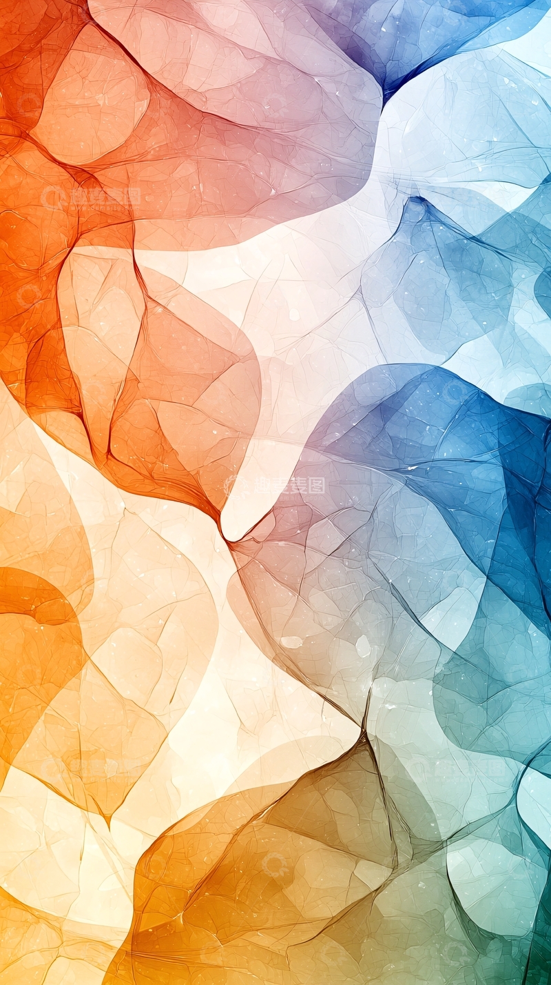 高清大图下载【趣麦麦图】抽象水彩渐变背景