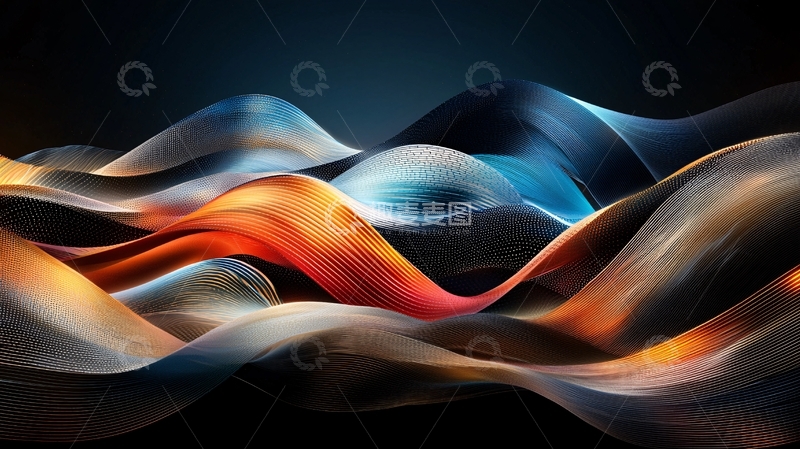 高清大图下载【趣麦麦图】抽象流体艺术