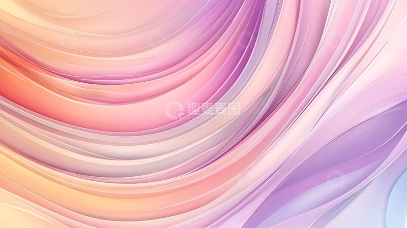 高清大图下载【趣麦麦图】柔和渐变抽象背景