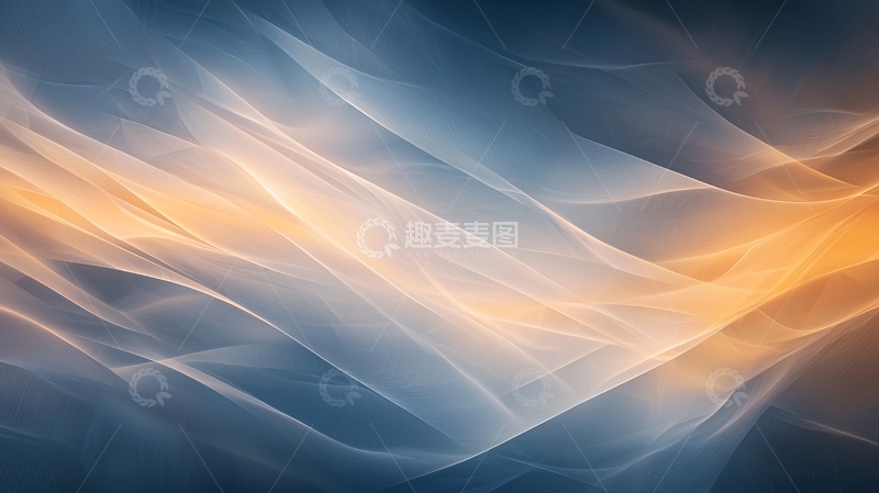 高清大图下载【趣麦麦图】抽象光线流动