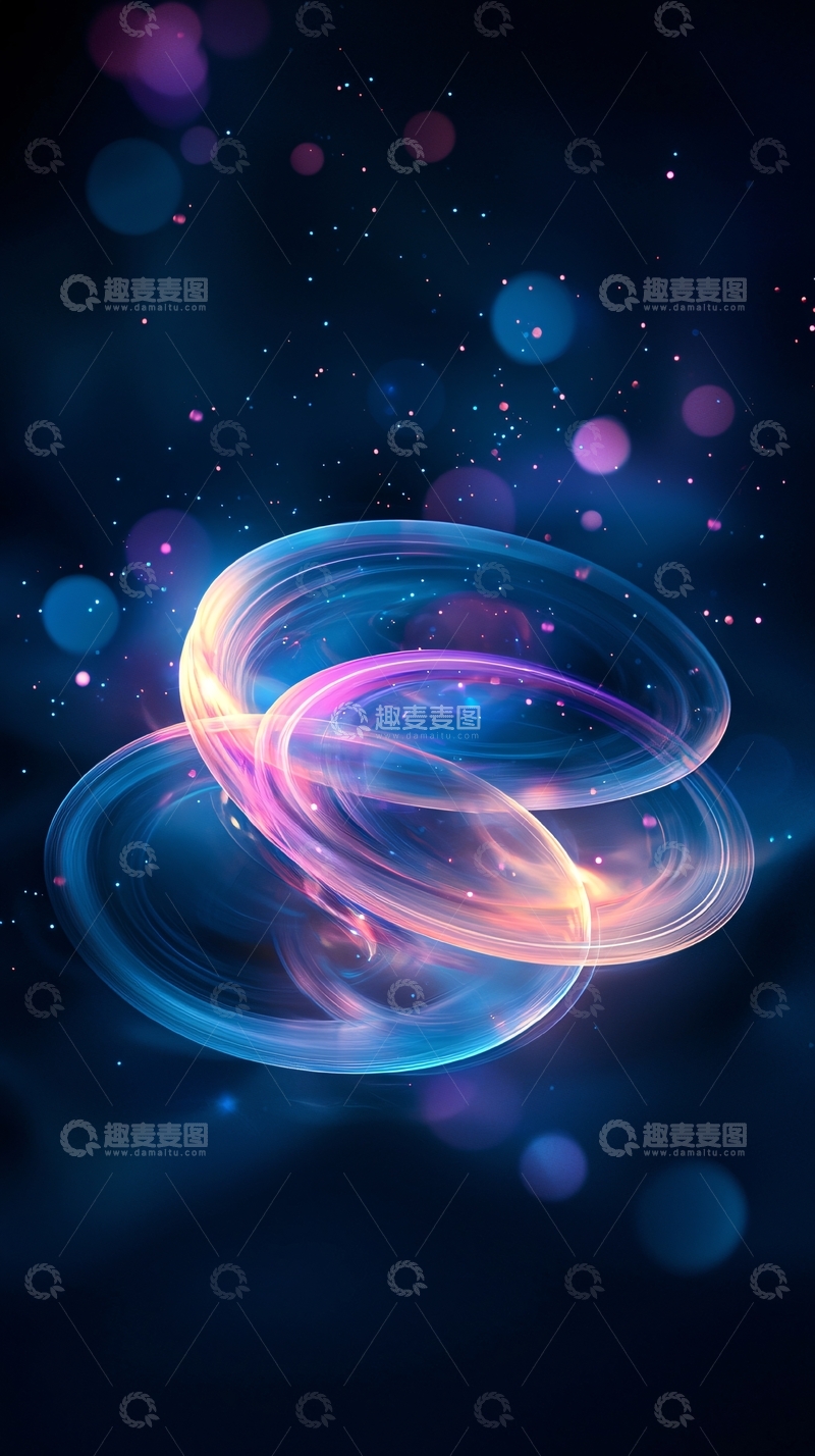 高清大图下载【趣麦麦图】梦幻光环高清图片