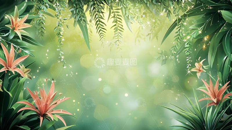 高清大图下载【趣麦麦图】热带雨林高清图片