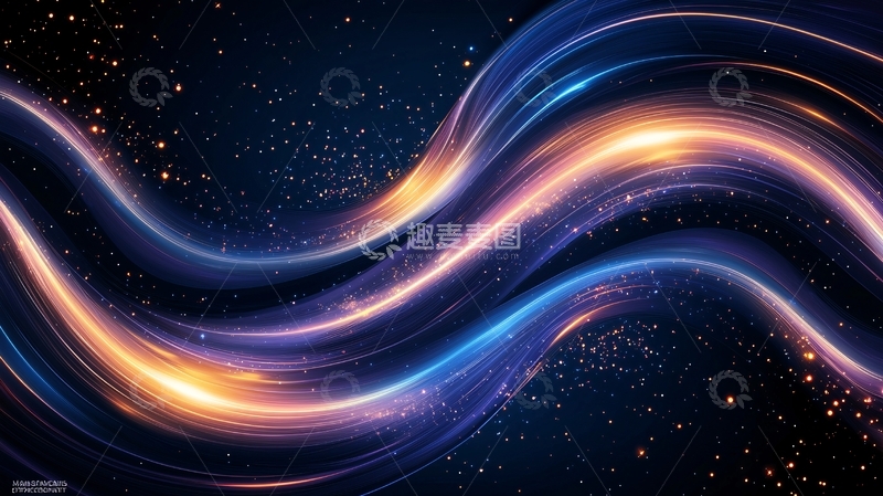 高清大图下载【趣麦麦图】光线流动的抽象背景