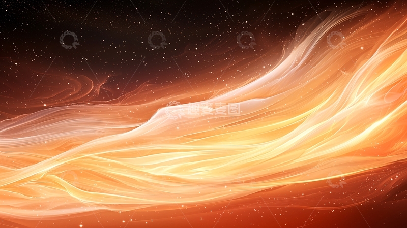 高清大图下载【趣麦麦图】火焰般的抽象星云