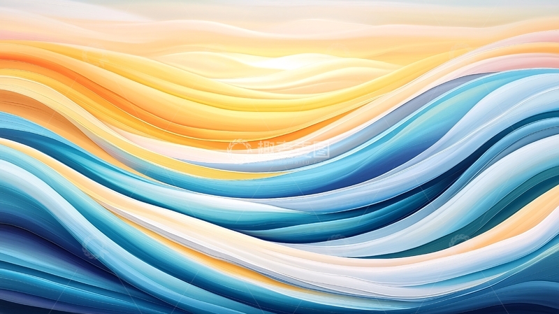 高清大图下载【趣麦麦图】抽象水波纹理