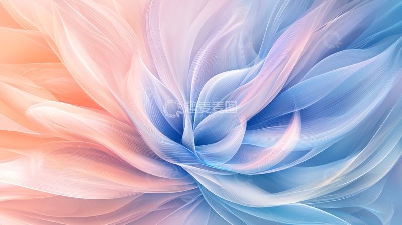 高清大图下载【趣麦麦图】渐变色的花瓣纹理