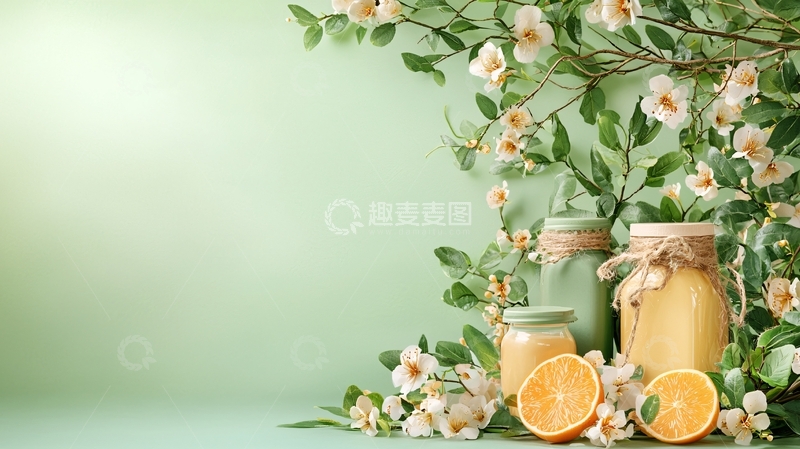 高清大图下载【趣麦麦图】清新花卉水果静物