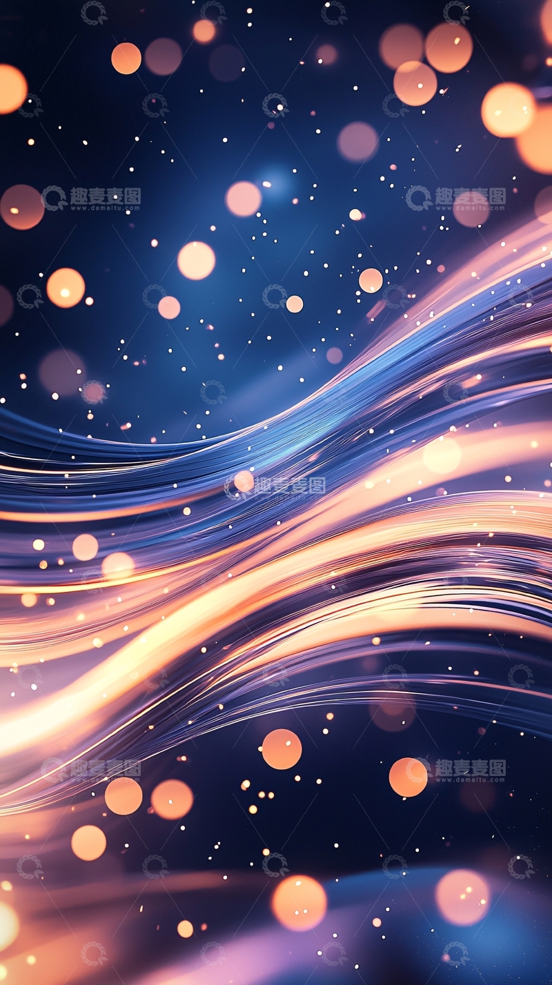 高清大图下载【趣麦麦图】光线流动高清图片