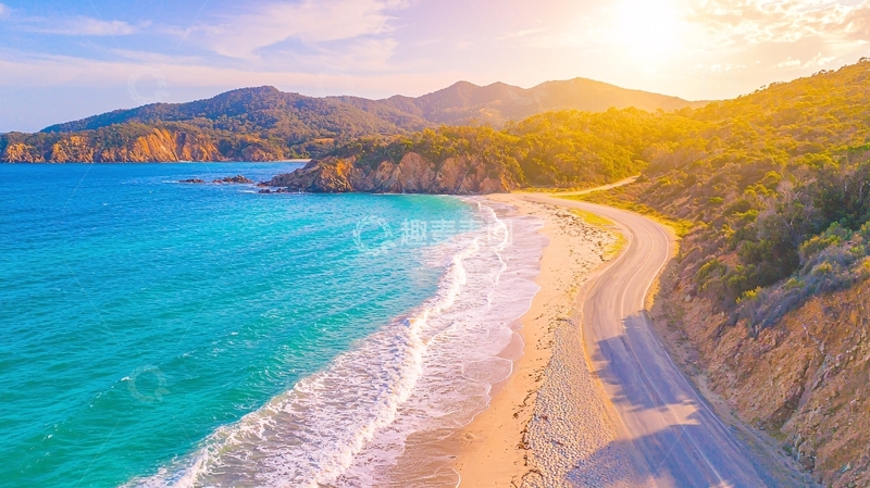 高清大图下载【趣麦麦图】海滩与阳光高清图片