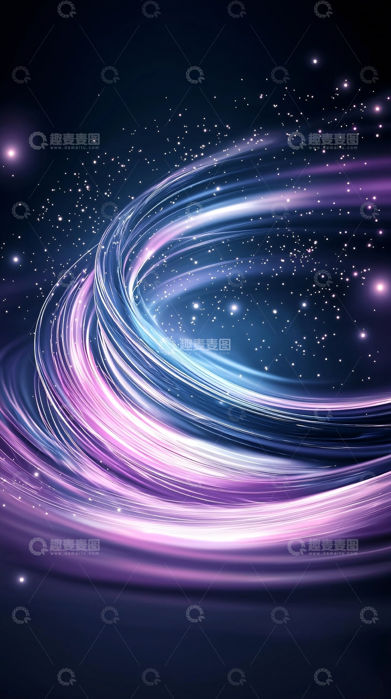 高清大图下载【趣麦麦图】梦幻光线高清图片