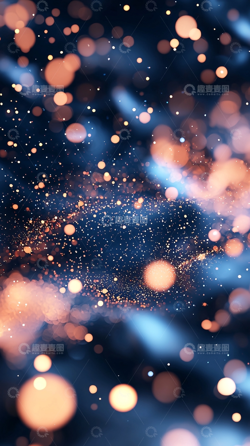 高清大图下载【趣麦麦图】星空下的金色光晕